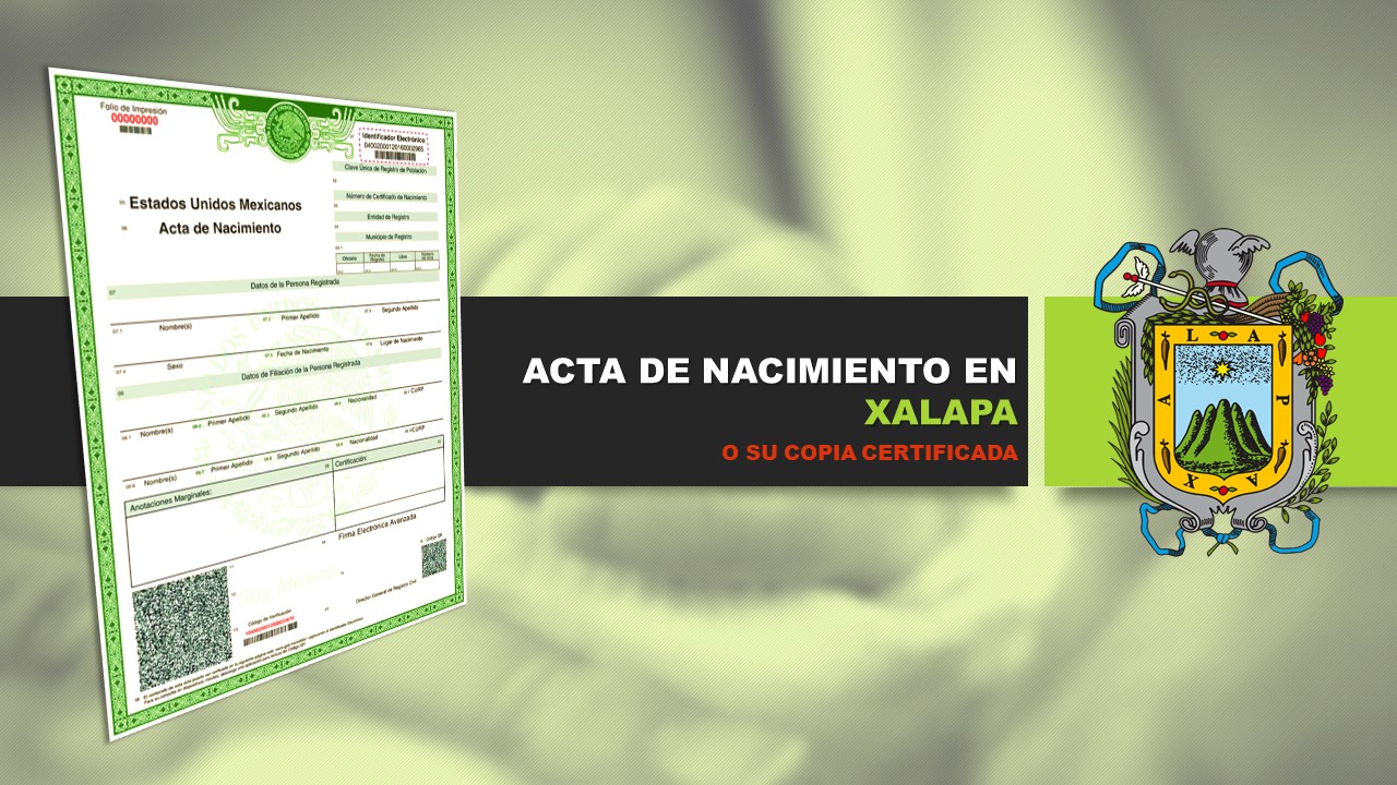 acta de nacimiento xalapa