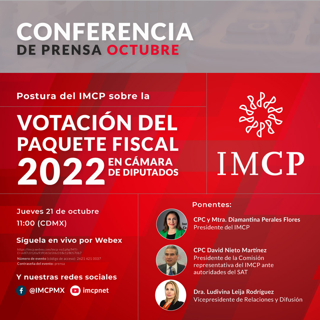 invitacionconferenciaoctubre IMCP