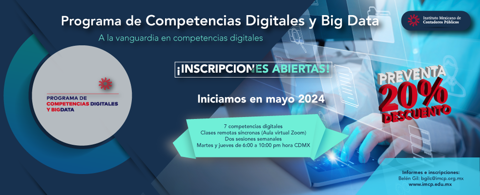 Programa de Competencias Digitales y Big Data