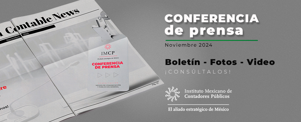 Conferencia de prensa IMCP – 13 de noviembre