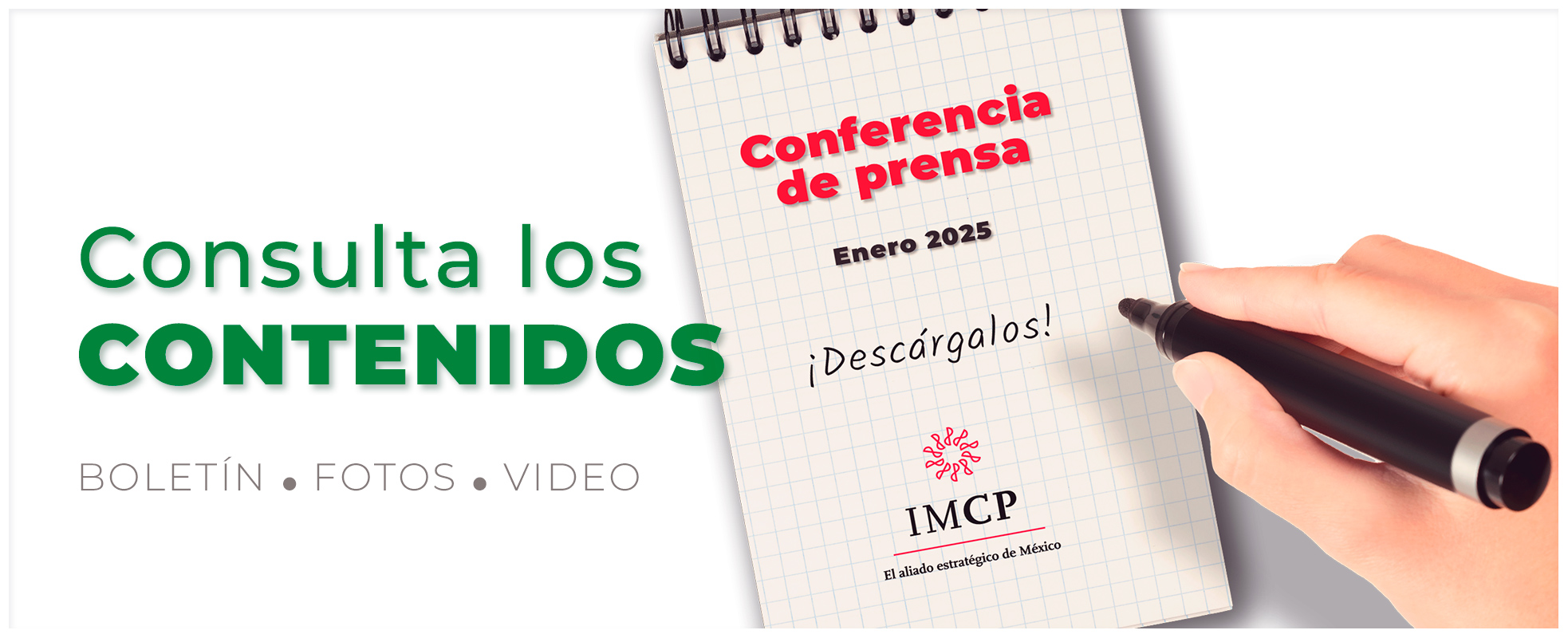 Conferencia de prensa IMCP – 22 de enero 2025