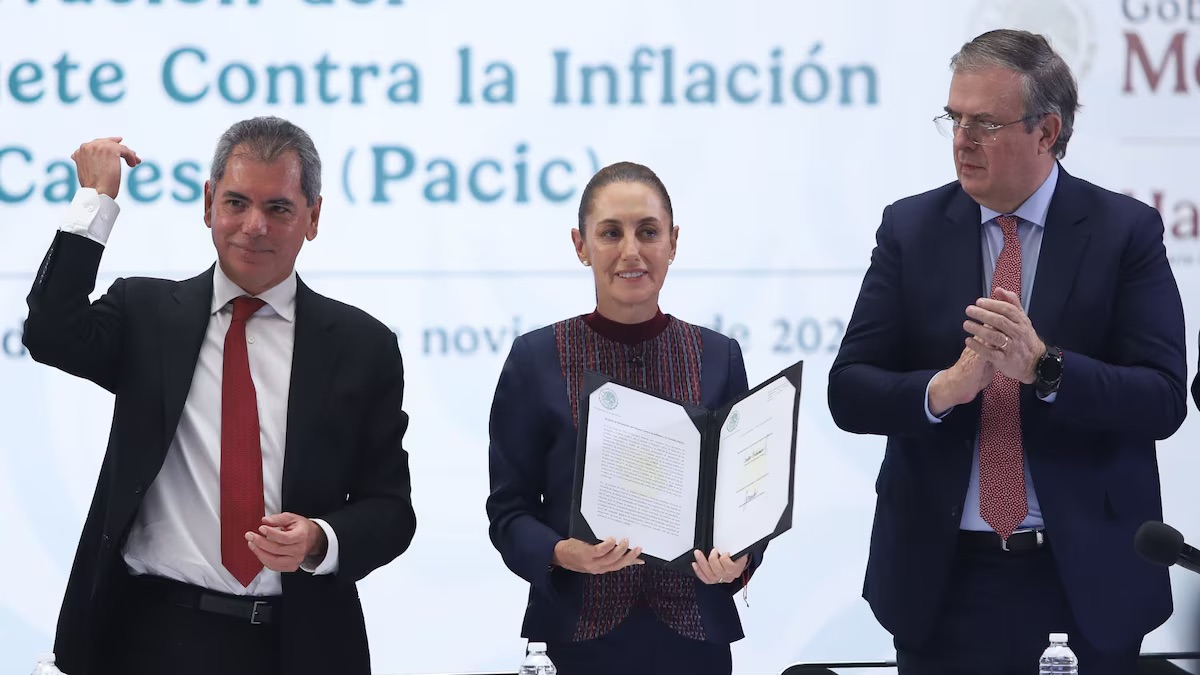 Nota destacada del día: Renuevan Pacic gobierno e IP; fijan canasta en 910 pesos